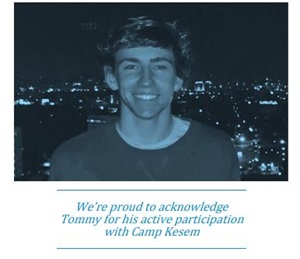 Camp Kesem scholarship picture